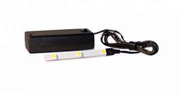 Kahlert Licht 69911 LED-Beleuchtungsstreifen mit Batteriebox, schwarz - 
