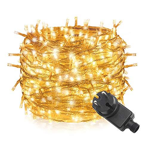 Tersely 20m 200er LED Lichterkette Weihnachten Kette ...