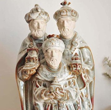 LNDDP Katholische Skulptur, Krippe Figur des Heiligen Vaters Statue Kirche Kirche Dekoration Sammlung Geschenke - 5