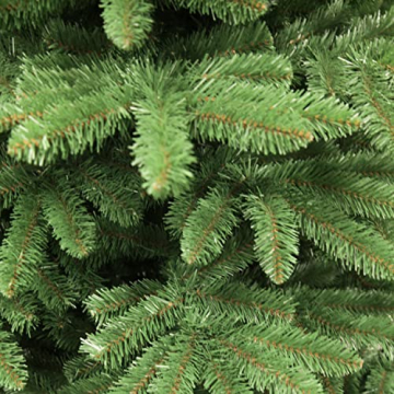 Virpol Künstlicher Weihnachtsbaum Spanischer Tannenbaum Spanische Tanne Christbaum mit Ständer aus Kunststoff 150 cm, Grün - 3