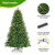 Weihnachtsbaum Künstlich Christbaum Tannenbaum PVC mit Metallständer Wiederverwändbar Schnellaufbau Dekobaum 210cm 800 Spitzen Grün - 3
